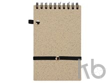 Блокнот «Toledo S» с обложкой из пшеницы и пластика