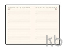 Ежедневник недатированный А5 «Senate» с магнитным клапаном