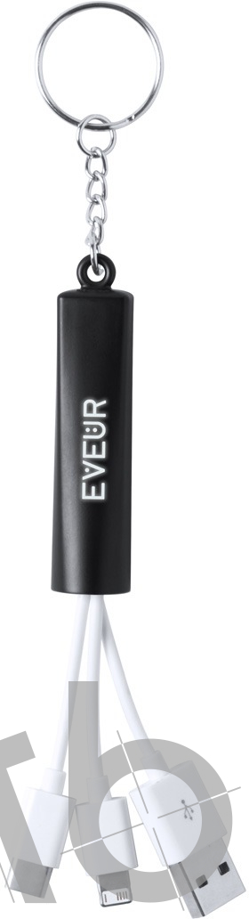 Кабель-брелок micro USB, USB-C и Lightning