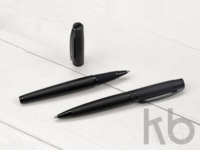 Ручка металлическая шариковая «Vip Gum» soft-touch с зеркальной гравировкой