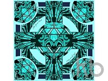 Платок «Малахитовая шкатулка»