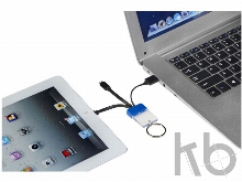 Кабель для зарядки «Dazzle» 3-в-2