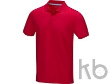 Рубашка поло «Graphite» из натуральных материалов, мужская