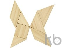 Деревянная головоломка «Tangram»