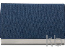 PU and stainless steel business card holder