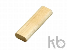 USB 2.0- флешка на 32 Гб эргономичной прямоугольной формы с округленными краями