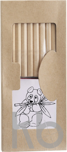 Cardboard drawing set
