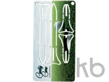 golf tee card