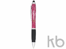 Ручка-стилус пластиковая шариковая «Nash» крапчатая