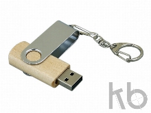 USB 2.0- флешка промо на 64 Гб с поворотным механизмом