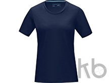 Футболка «Azurite» из натуральных материалов, женская