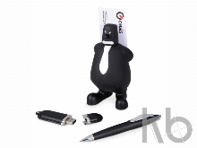 Набор: блекмэн Майк, USB-флешка на 4 Гб, ручка шариковая