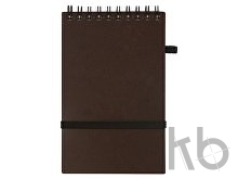 Блокнот «Kaffi S» с обложкой из кофе и пластика