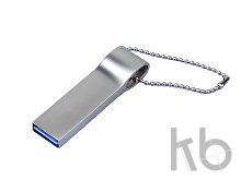 USB 3.0-флешка на 64 Гб с мини чипом и боковым отверстием для цепочки