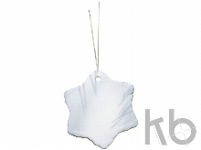 Керамическое новогоднее украшение