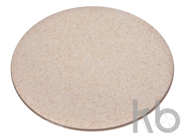 Беспроводное зарядное устройство «Wheatty» из пшеничной соломы, 5W