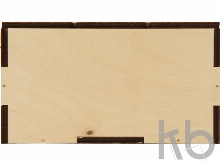 Деревянная подарочная коробка с крышкой «Ларчик»