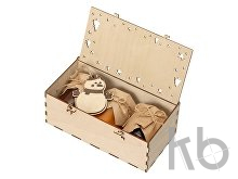 Подарочный набор с ассорти варенья и новогодним украшением «Trio Sweet»