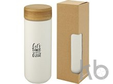 Керамическая кружка «Lumi» с бамбуковой крышкой