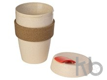 Стакан из пшеничного волокна с двойными стенками «Pino»