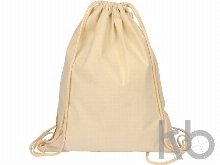 Рюкзак-мешок «Corky» хлопковый со вставкой из пробки
