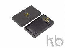 Органайзер для документов «Classics Black» с шариковой ручкой