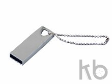 USB 2.0-флешка на 512 Мбайт с мини чипом и отверстием для цепочки