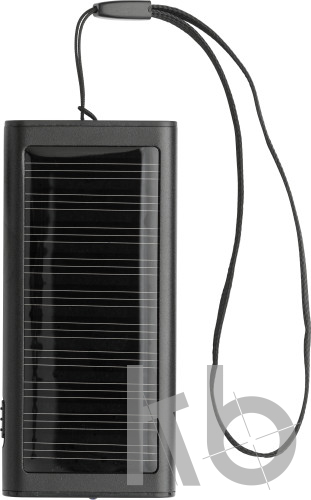 Aluminium solar charger