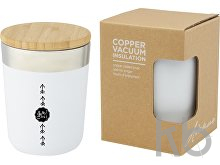 Кружка с вакуумной изоляцией и бамбуковой крышкой «Lagan»