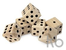 Деревянная игра в кости, XL 