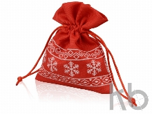 Мешочек подарочный новогодний