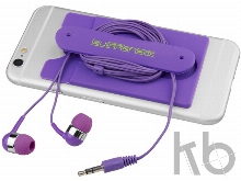 Набор: наушники, бумажник для телефона