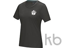 Футболка «Azurite» из натуральных материалов, женская