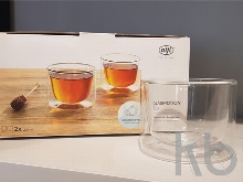 Набор стаканов из двойного стекла ALFI, 200мл