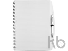 PP notebook with ballpen