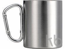 Кружка из стали с ручкой-карабином «Elbrus»
