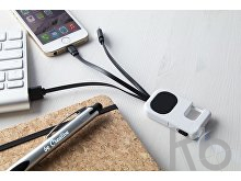 Кабель-брелок micro USB, USB-C и Lightning