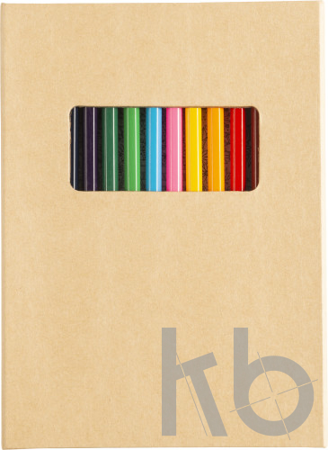 Cardboard colouring folder