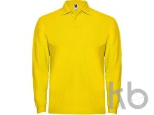 Рубашка поло «Estrella» мужская с длинным рукавом