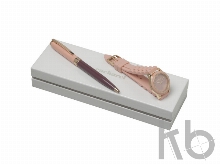 Подарочный набор Bird: часы наручные, ручка шариковая