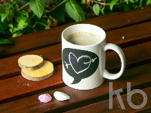 Кружка с покрытием для рисования мелом  «Tiza»