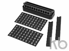 Табличка «Tempark» с номером телефона для временной парковки