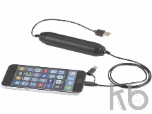 Портативное зарядное устройство, 2000 mAh/кабель 3 в 1