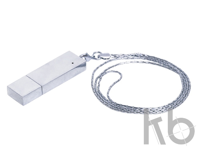 USB 2.0- флешка на 16 Гб в виде металлического слитка
