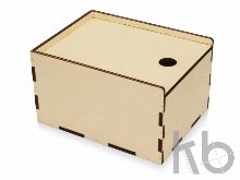 Деревянная подарочная коробка-пенал, М