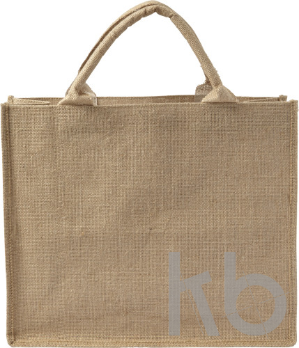 Jute shopping bag