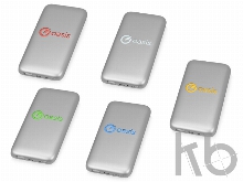 Портативное зарядное устройство «Bubble Bang», 5 цветов подсветки, 5000 mAh