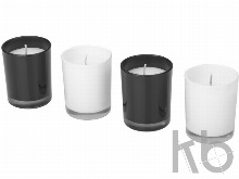 Набор из 4-х свечек «Hills»