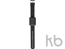 ABS smart watch with silicone wrist band