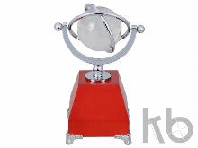 Часы с глобусом 